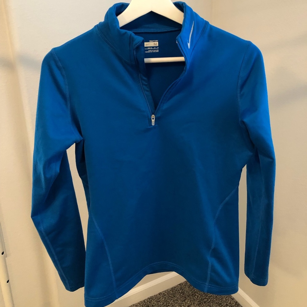 Nike partial zip up